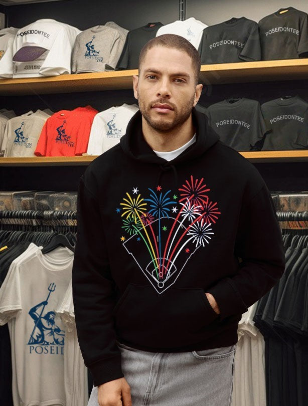 Fireworks On The 4th Of July T-shirt