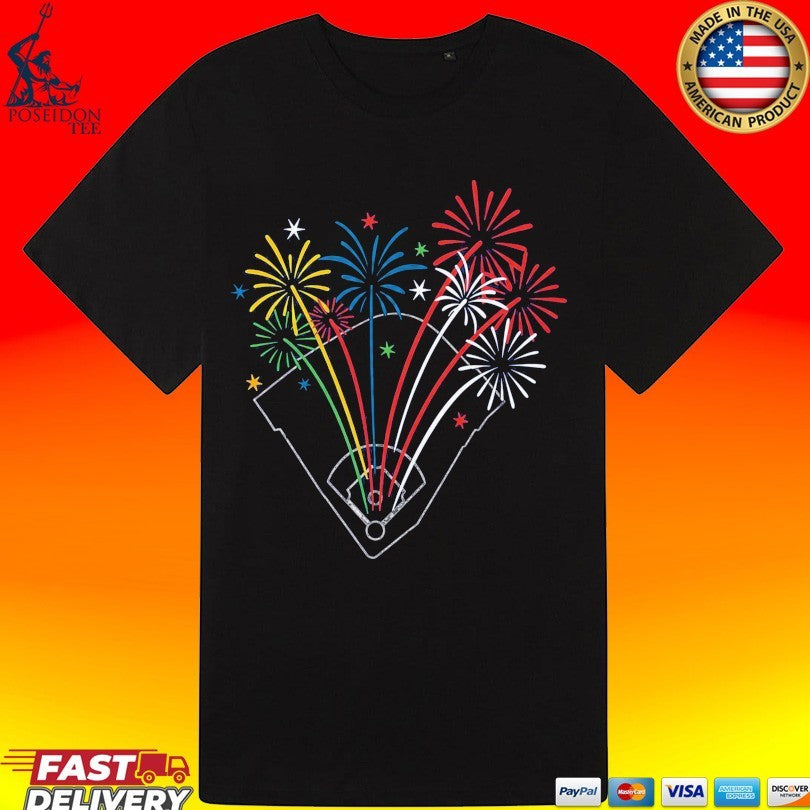 Fireworks On The 4th Of July T-shirt
