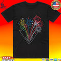 Fireworks On The 4th Of July T-shirt