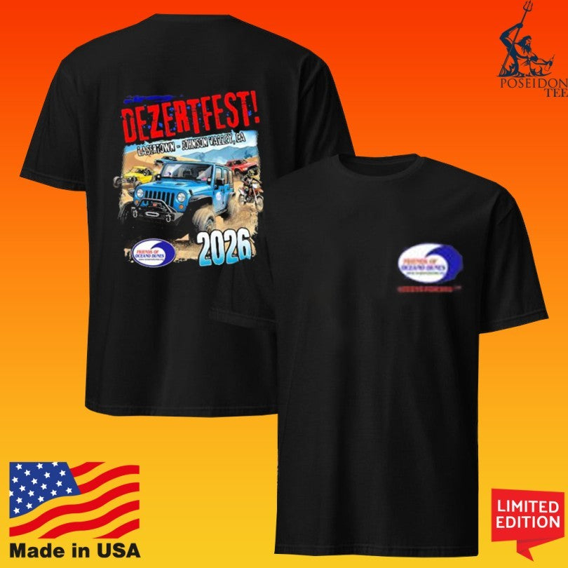 Friends Of Ocean Dunes Desert Fest 2026 T-shirt
