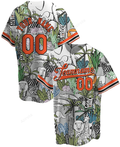Personalized Wild Animals Printed Name And Number Idea Gift For Fans Baseball Jersey - Zimustore