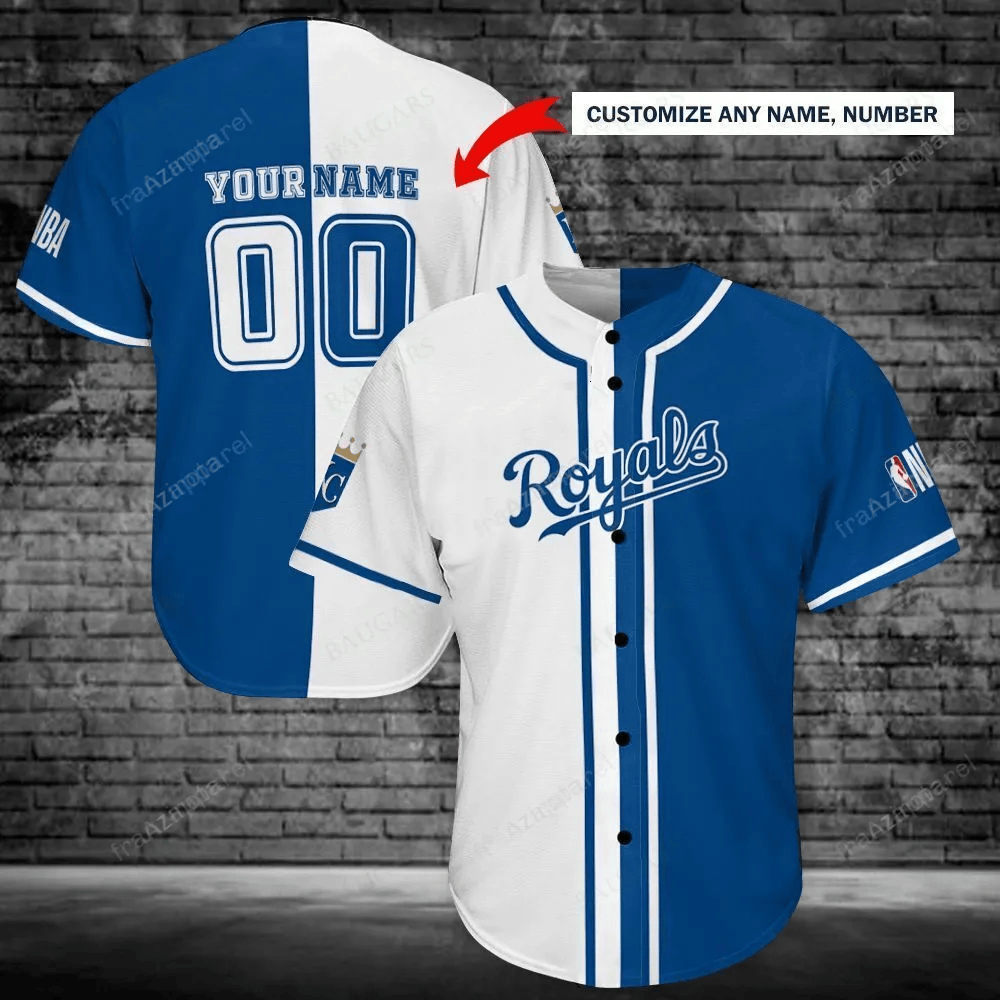Kansas City Royals Personalized Baseball Jersey Shirt 122