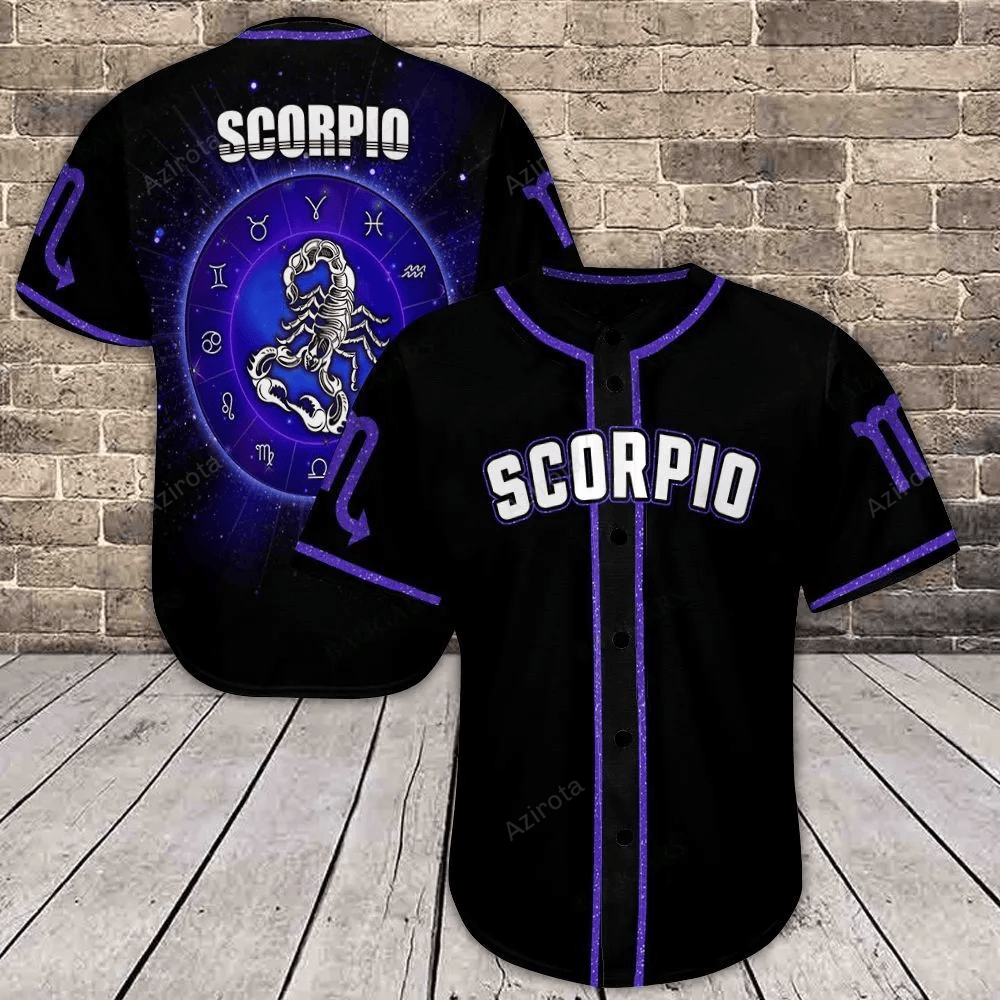 Scorpio Special Zodiac Baseball Jersey 256