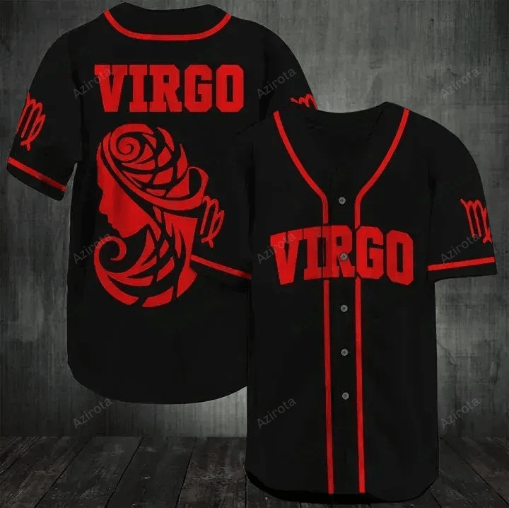 Virgo Amazing Zodiac Baseball Jersey 207
