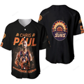 Phoenix Suns Chris Paul Nba Players 3D Allover Designed Style Baseball Jersey Nba Gift For Fans