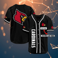 Louisville Cardinals Personalized Name Ncaa Fans Team 3d Customization Gifts Baseball Jersey - Zimustore