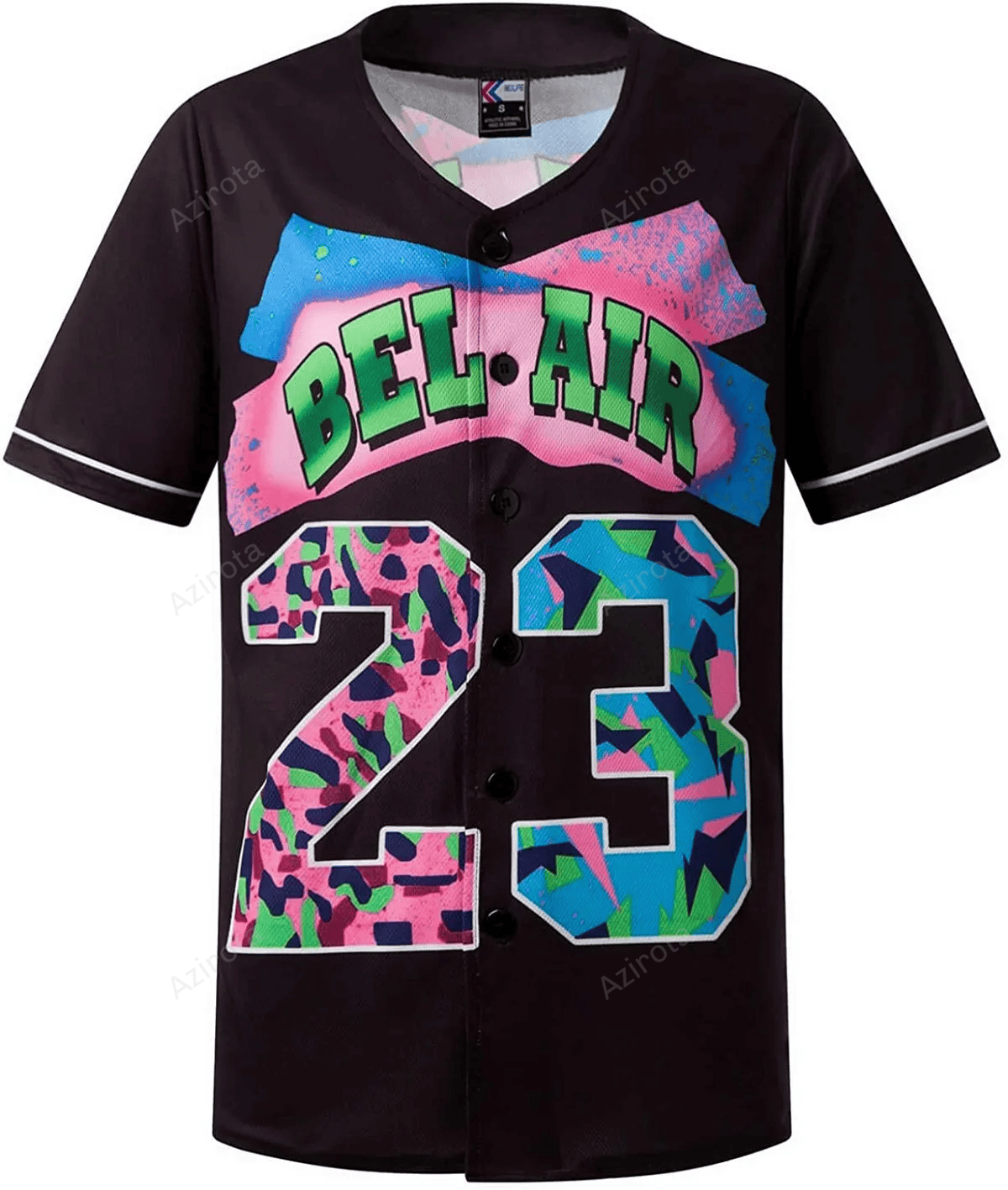 Personalized Black Shirts Hip Hop 90S Fashion Custom Number Idea Gift For Fans Baseball Jersey