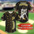 Pittsburgh Pirates Personalized Baseball Jersey Bg05