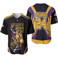 Kobe Bryant 24 Legends Never Die Signed Legendary Captain Los Angeles Lakers Nba 3D Personalized Baseball Jersey Nba Gift For Fans
