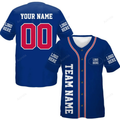 Personalized Buffalo Football Team Idea Gift For Fans Baseball Jersey