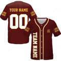 Personalized Washington Football Team Idea Gift For Fans Baseball Jersey - Zimustore