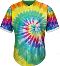 Personalized Colorful Splatter Art Hip Hop 90s Fashion Custom Number Idea Gift For Fans Baseball Jersey - Zimustore
