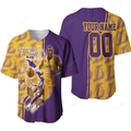 Legend Kobe Bryant 24 Los Angeles Lakers Nba Western Conference Personalized Baseball Jersey Nba Gift For Fans