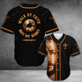 Jesus Walk By Faith Not By Sight Baseball Jersey 373