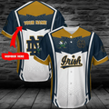 Notre Dame Fighting Irish Personalized Baseball Jersey 397