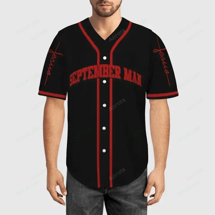 September Man A Warrior Of Christ Baseball Jersey 175