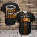 Jesus There Is Power In The Name Of Jesus Baseball Jersey 431