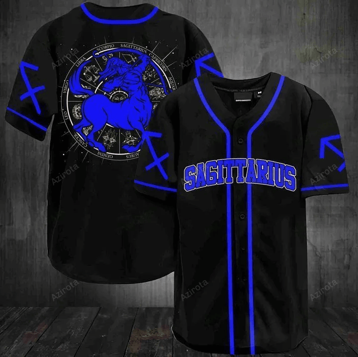 Stunning Zodiac Sagittarius Baseball Jersey 211