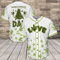 Weed Baseball Jersey Shirt 5