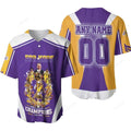 Los Angeles Lakers For Kobe 2020 Champions Legend Team Basketball Nba 3 D Designed Personalized Baseb