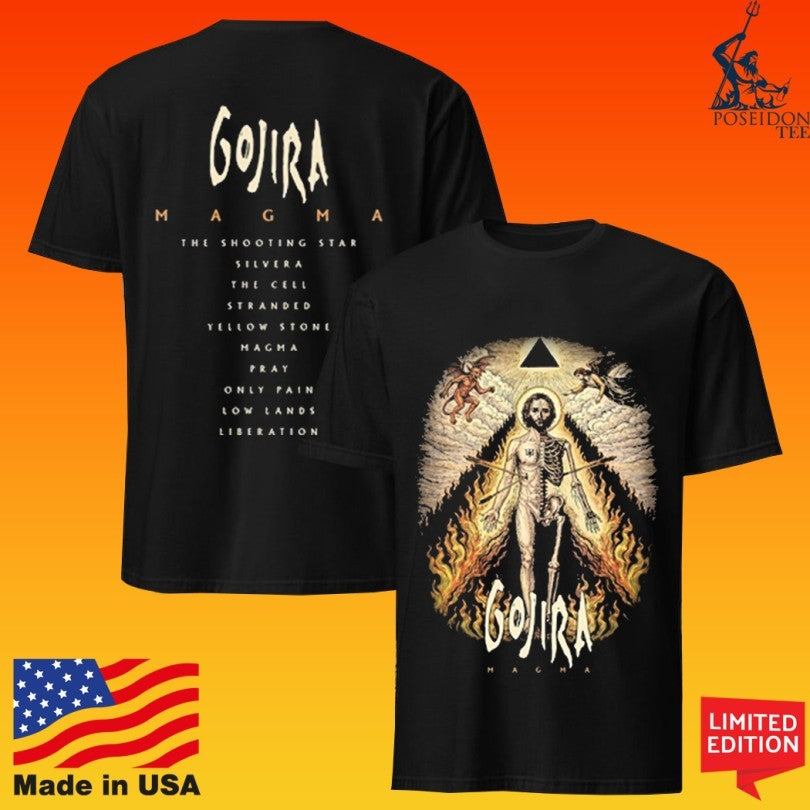 Gojira Magma Flesh And Bone T-shirt