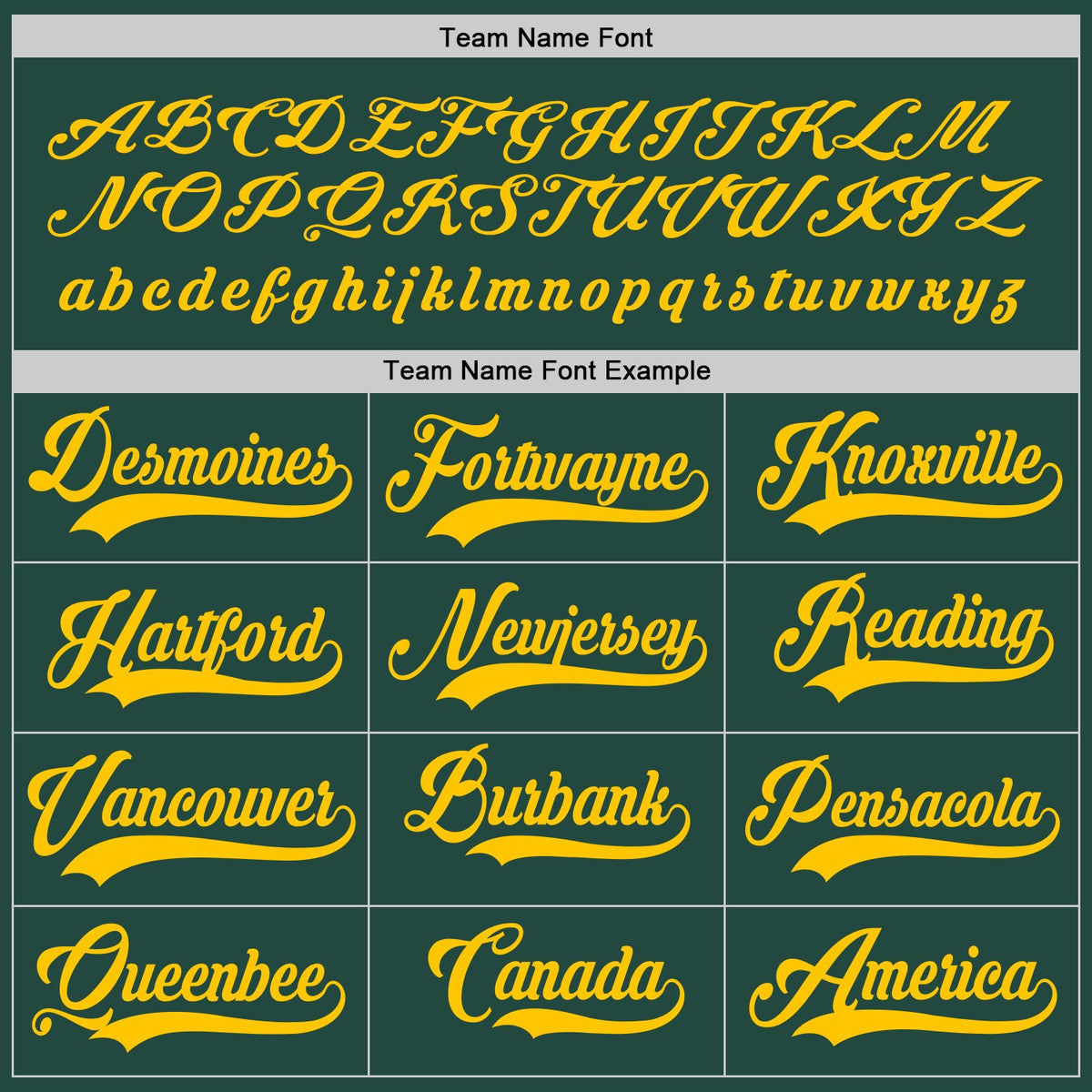 Custom Green Gold Hockey Jersey