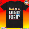 Guardians Where My Dogs At T-shirt