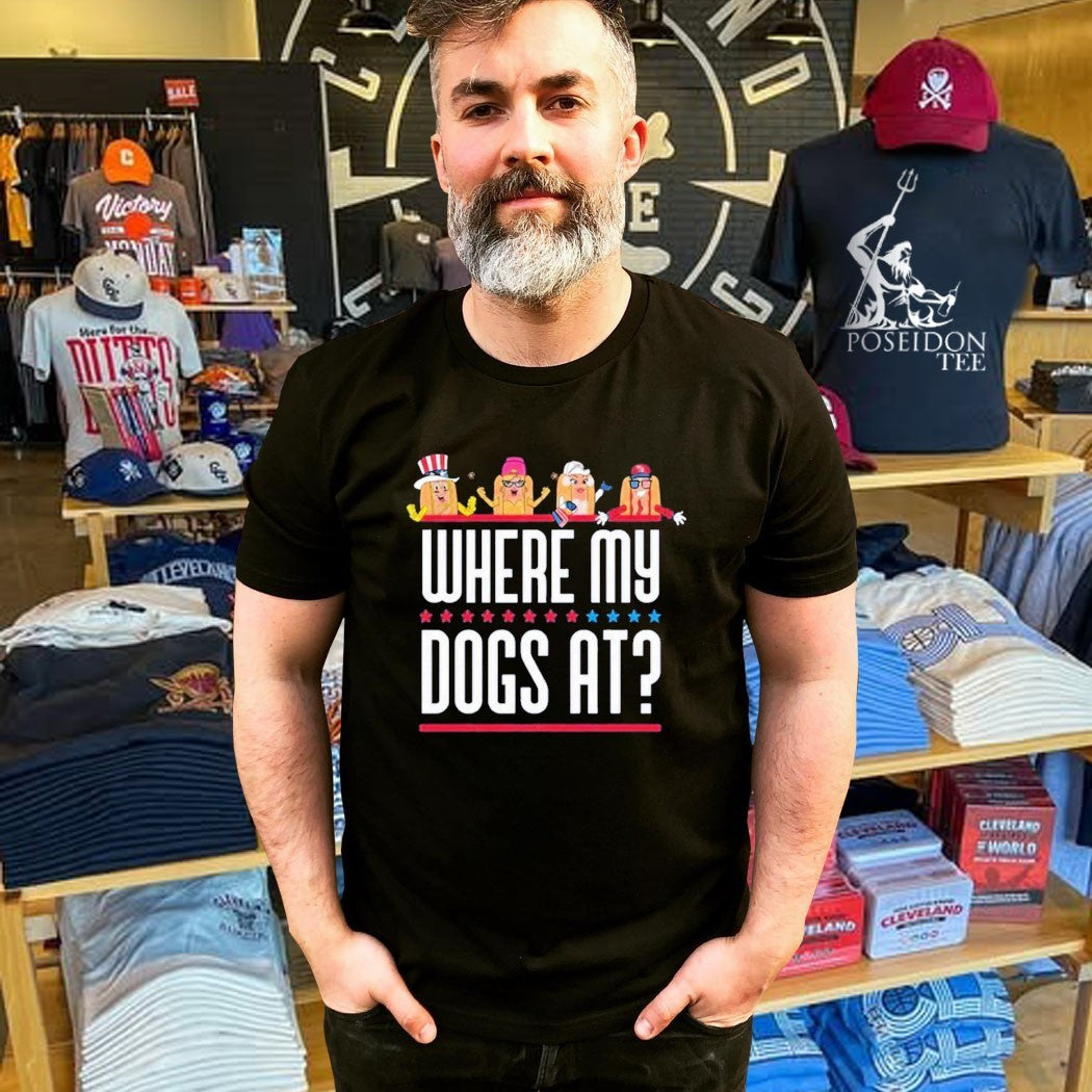 Guardians Where My Dogs At T-shirt
