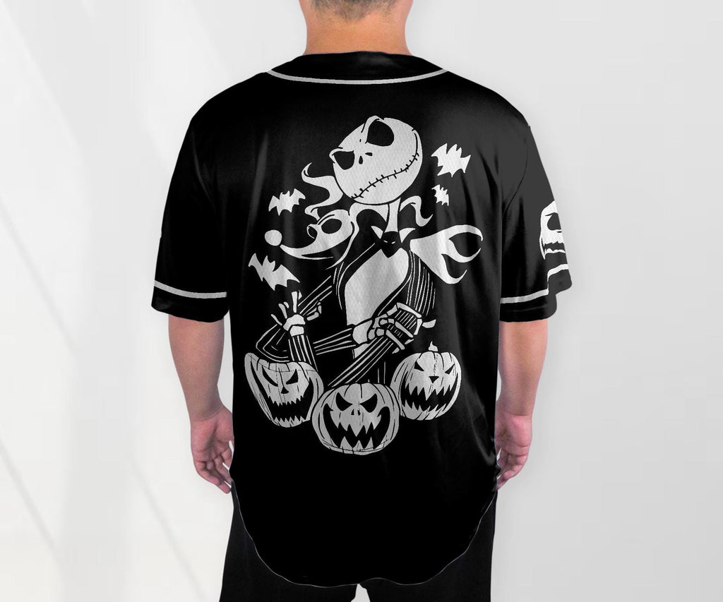 Pumpkin King Baseball Jersey Shirt Nightmare Before Basketball Jersey Shirt Gift