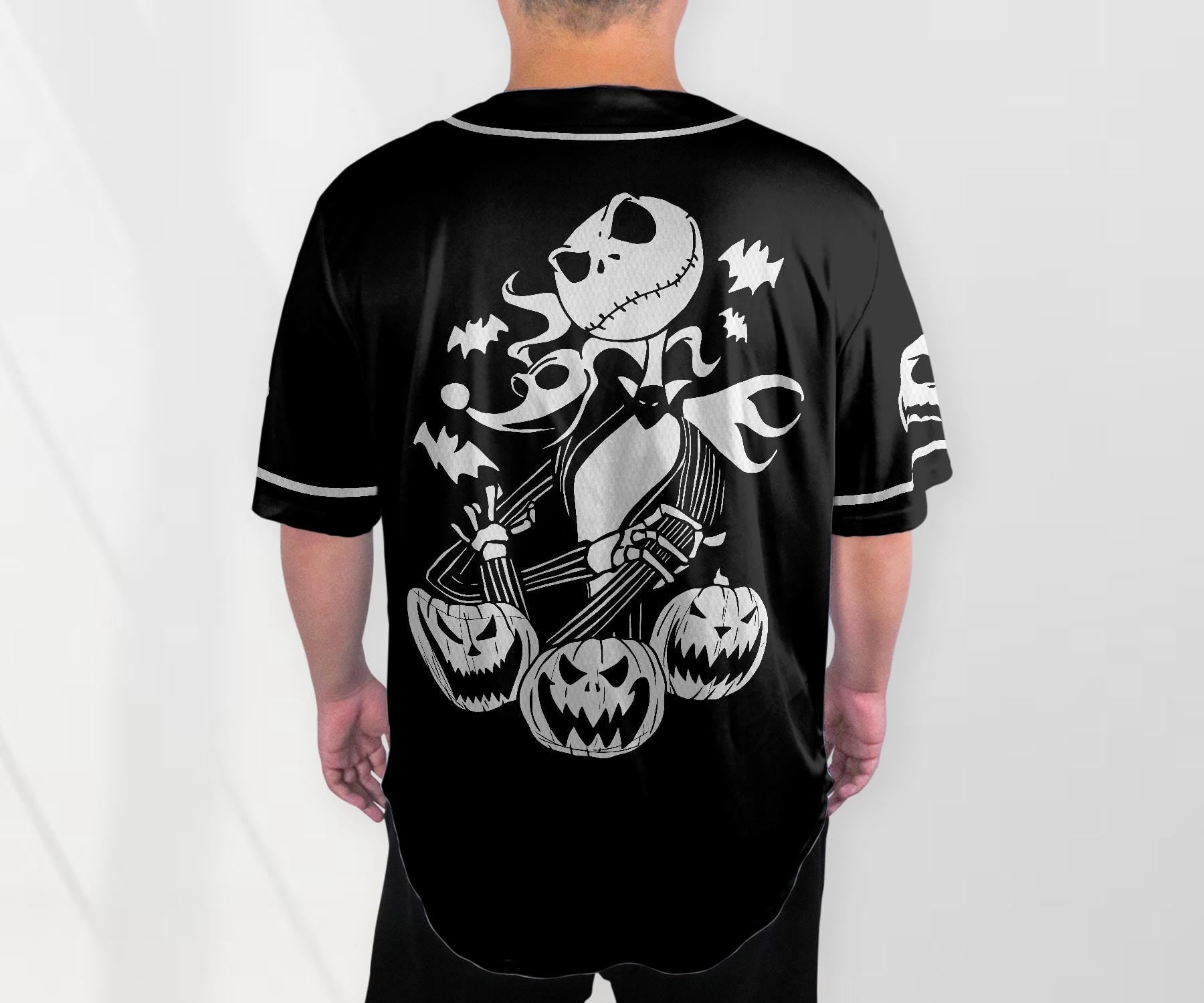 Pumpkin King Baseball Jersey Shirt Nightmare Before Basketball Jersey Shirt Gift