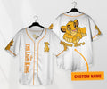 Personalized Simba Jersey The Lion King Baseball Jersey Simba Lion King Baseball Jersey Shirt Cartoon Sports Shirt Gift