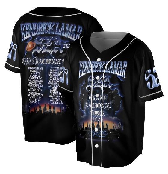 Concert Style Kendrick Lamar & Sza Jersey