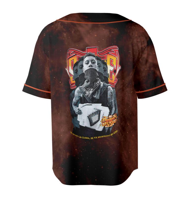 Santa Fe Klan Se Apago La Llama Playera Negra Dragon’s Fire Black Jersey Mexico