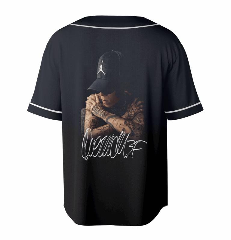 Santa Fe Klan Se Apago La Llama Playera Negra Black Jersey Mexico