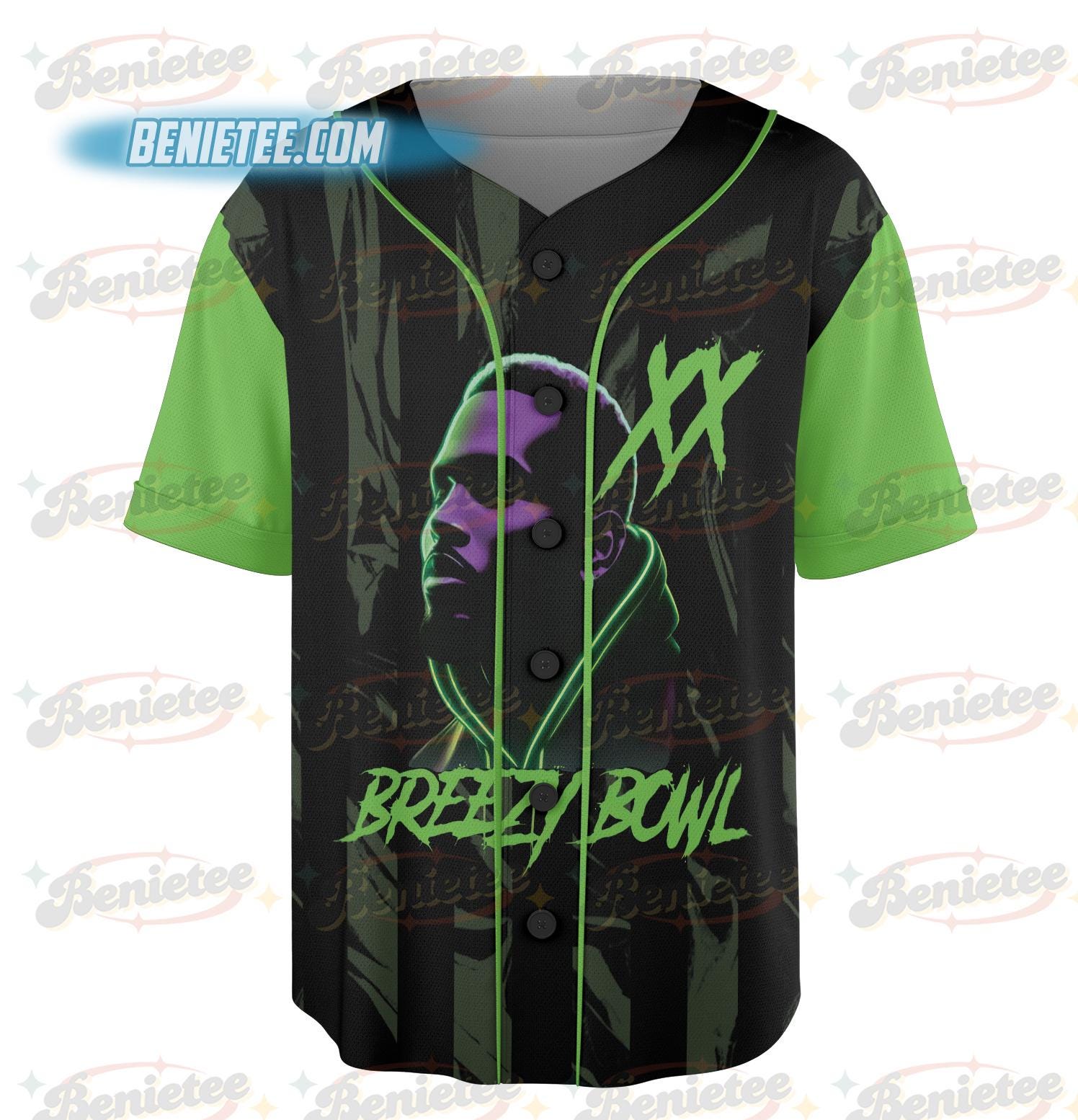 Retro Chris Brown Baseball Jersey