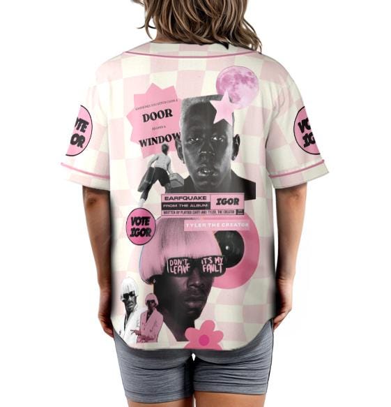 Ty-ler the Crea-tor Hip-Hop Baseball Jersey