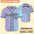 Custom Pastel Baseball Jersey, Personalized Name & Number Shirt, Matching Family Team Jersey, Youth Adult Kid Sports Uniform Gift