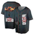 Starboy-Inspired Anime Baseball Jersey, Lamborghini The Weeknd Jersey, High GSM Apparel, Perfect Gift for Music and Street Culture Fans
