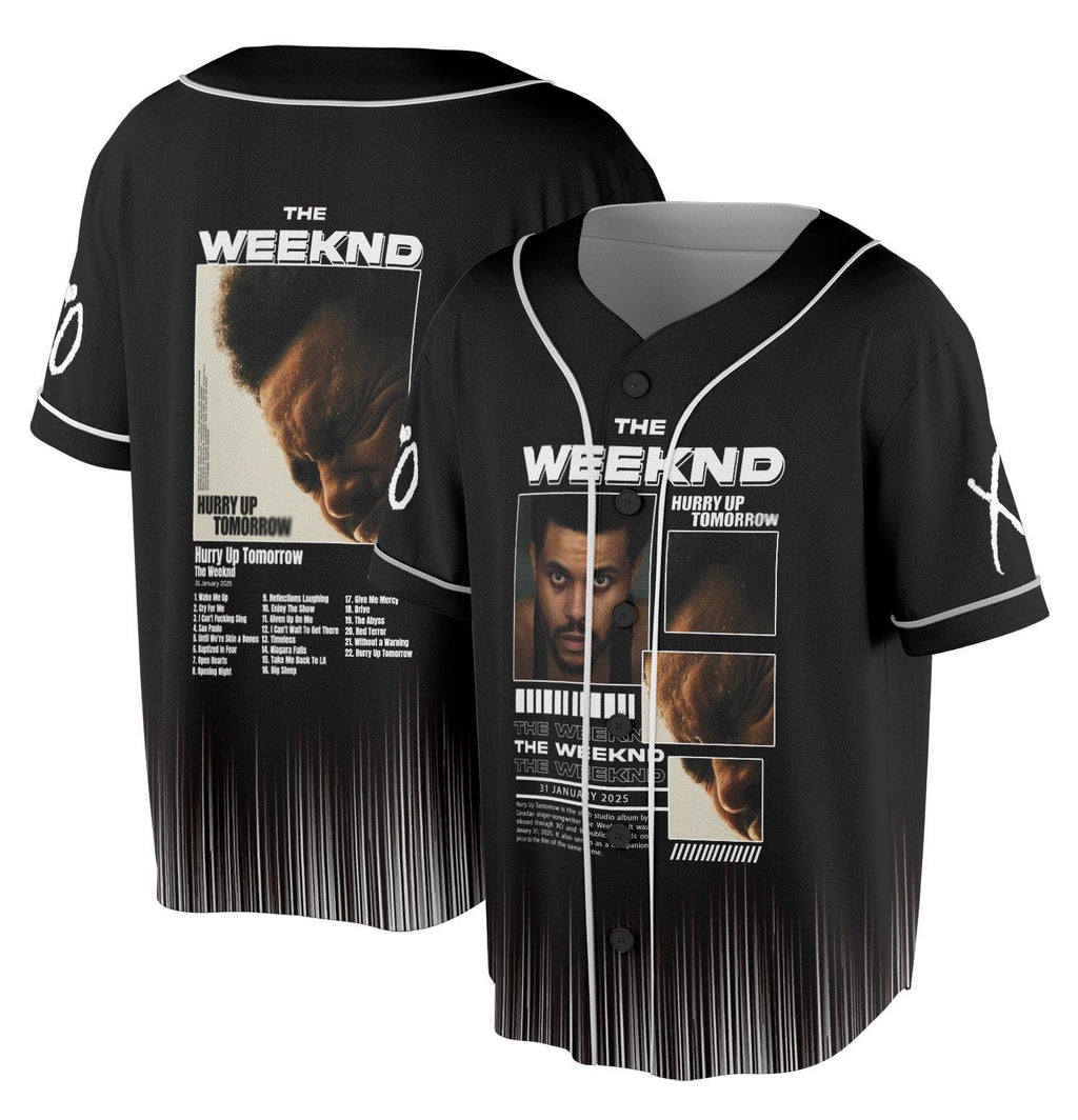 Vintage The Weeknd Shirt, The Weeknd Baseball Jersey, Hip-Hop Music Shirt, Starboy, After Hours Album, The Weeknd Merch