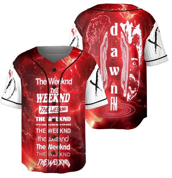 Dawn FM House Of Balloons The Weeknd Baseball Jersey