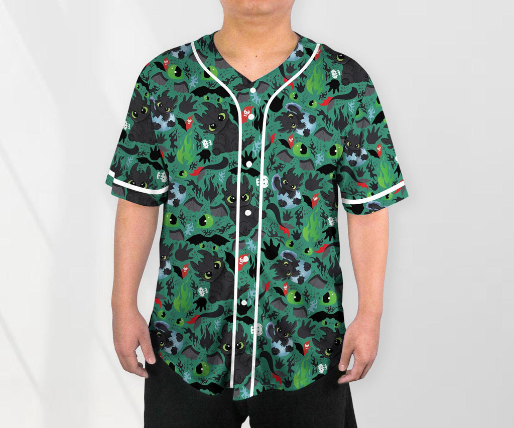 Toothless Baseball Jersey Shirt Dragon Toothless Shirt How to Train Your Dragon Shirt Toothless Shirt Gifts