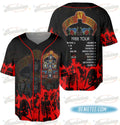 Guns n Roses Baseball Jersey, Rockband Jersey