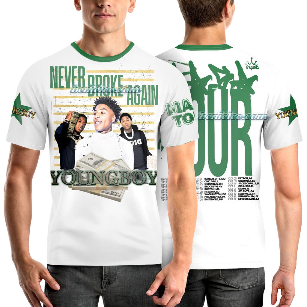 Young boy Never Broke Again Shirt 3D