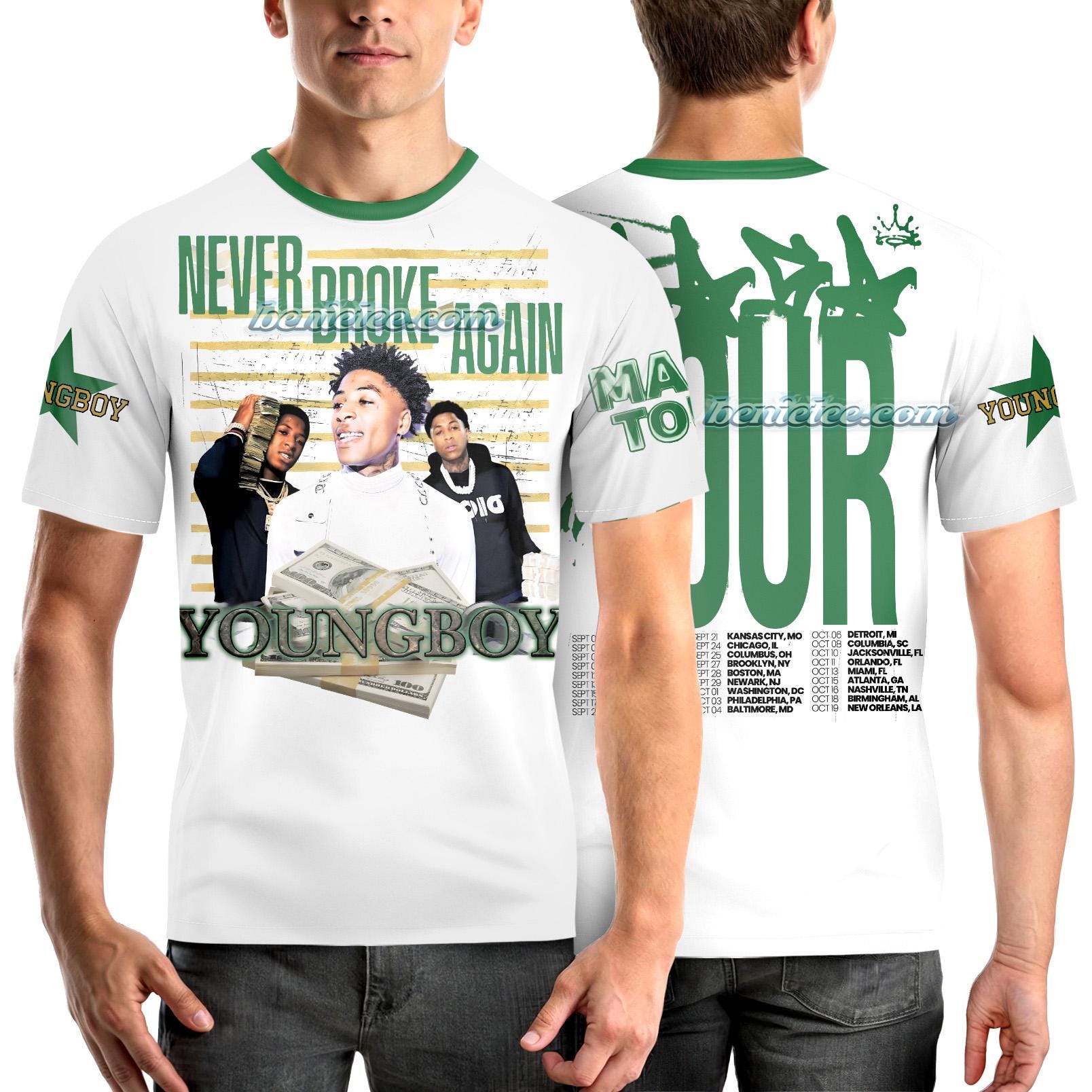 Young boy Never Broke Again Shirt 3D