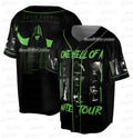 Chris Brown Hip Hop Washed Baseball Jersey