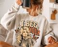 Beg Parton Dolly Tribute Vintage Country Music Retro Nashville Cowgirl Tee (1)
