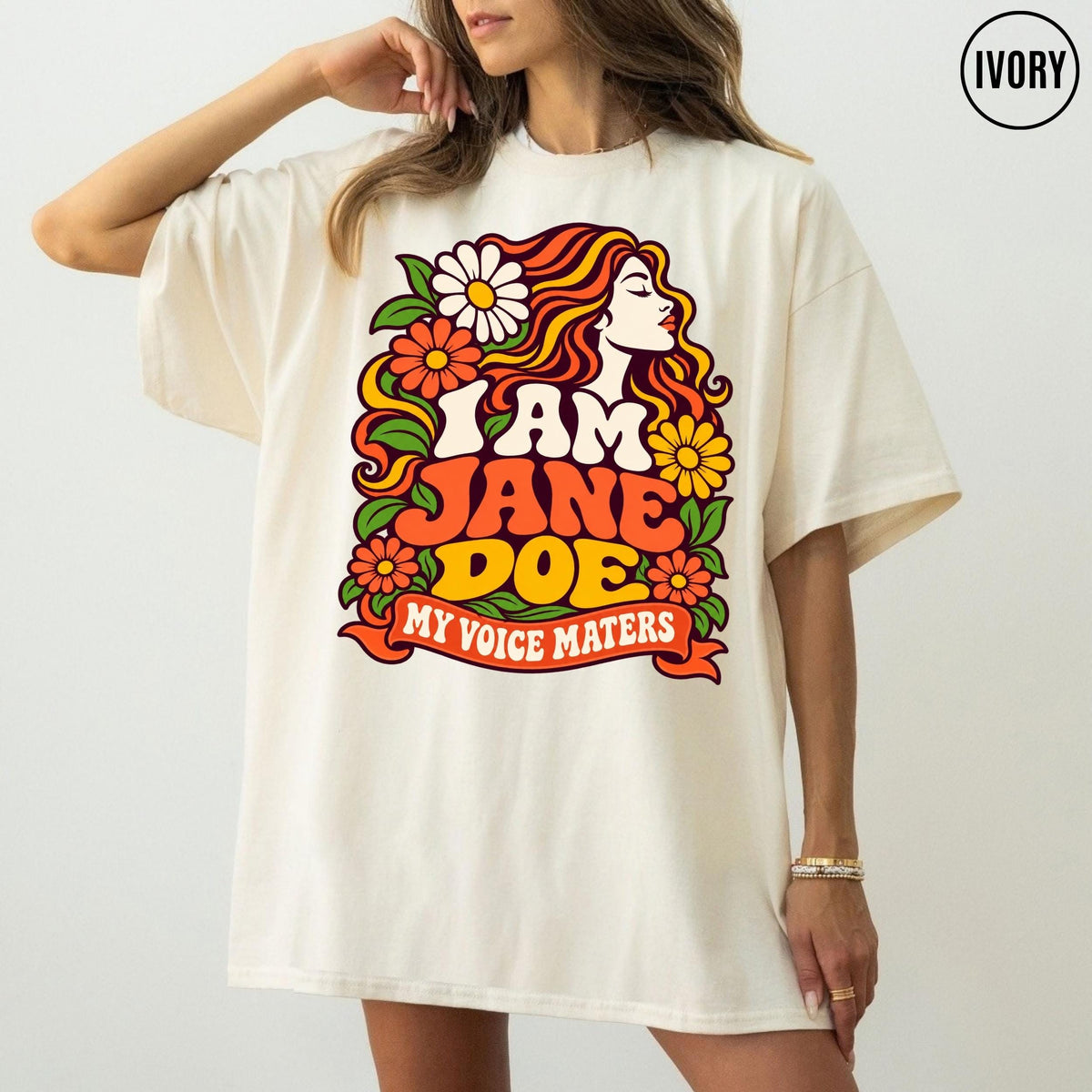 Am Jane Doe Comfort Colors Sa Survivor Tee Feminist Solidarity Protes Rights Tee Feminist (2)