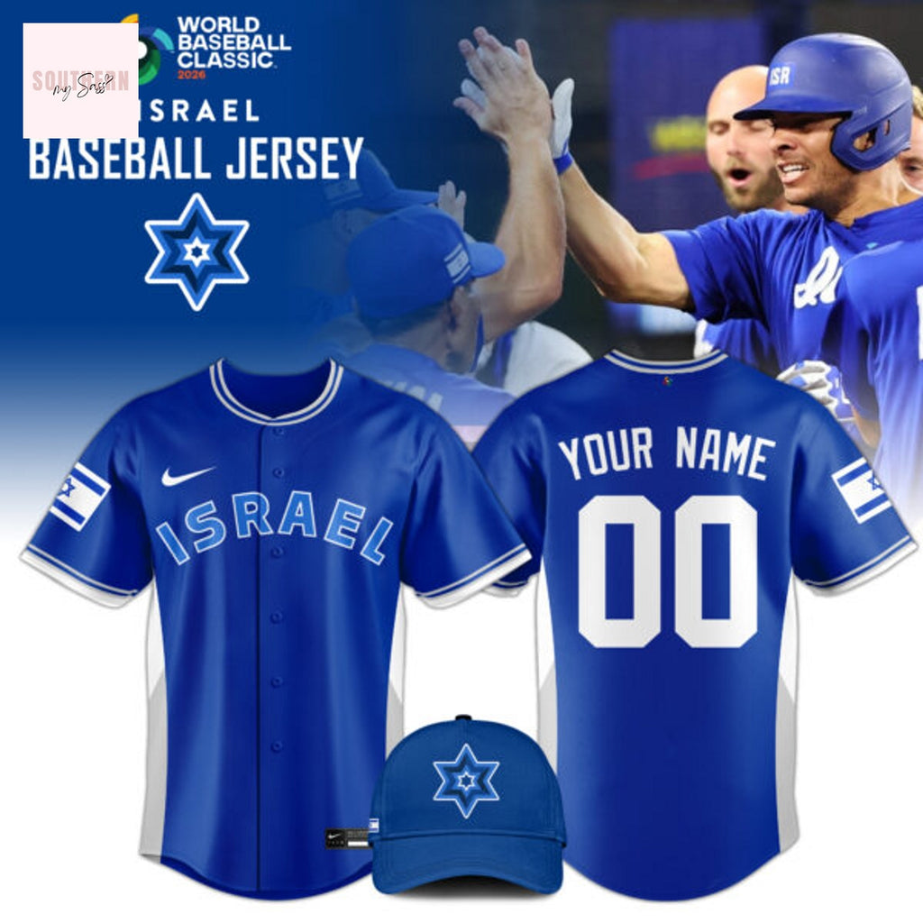 Israel Baseball 2026 World Baseball Jersey