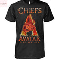 Kansas City Chiefs x Avatar Fire And Ash Unisex T-Shirt