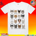 Kpop Cat Breed Chart Jennie Blackpink Meme T-shirt